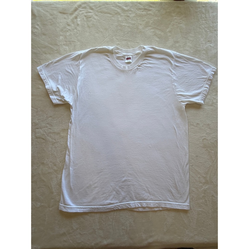 BVD White Vintage Single Stitch Cotton T-Shirt Mens XL Excellent